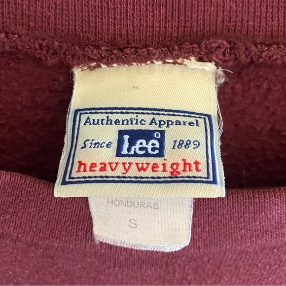 LEE VTG MAINE Crewneck Sweatshirt size small souvenir maine outdoorsy top unisex - Picture 4 of 6